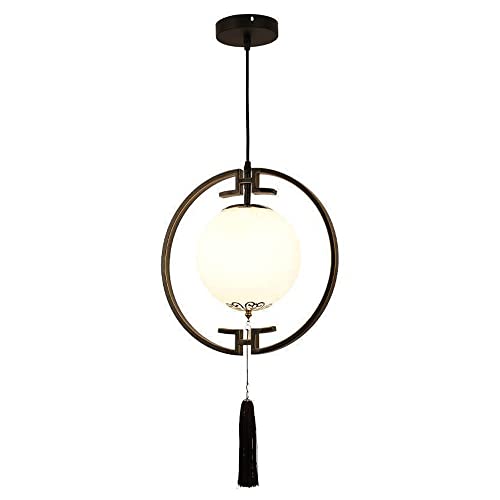 Chandelier en verre léger et fer forgé nordique pour votre salle à manger