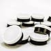 20MM / 13MM Dual/Single Tone Flip Top Seals[Caps] (20MM, White-Black, 1000)