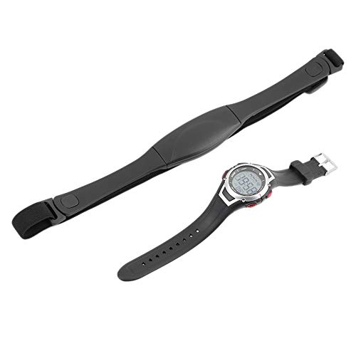 Herzfrequenz-Monitor Smartwatch Wasserdichter Pulsmesser + Sport Wireless Brustgurt Laufen Taucheruhr Mit Hintergrundbeleuchtung Wecker