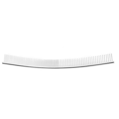 Yctze Stainless Steel Curved Comb for Dogs, Grooming Pet Hair Knot Removal Brush, Metal Half Moon Beauty Care Tool (Half thin and half dense, curved comb)