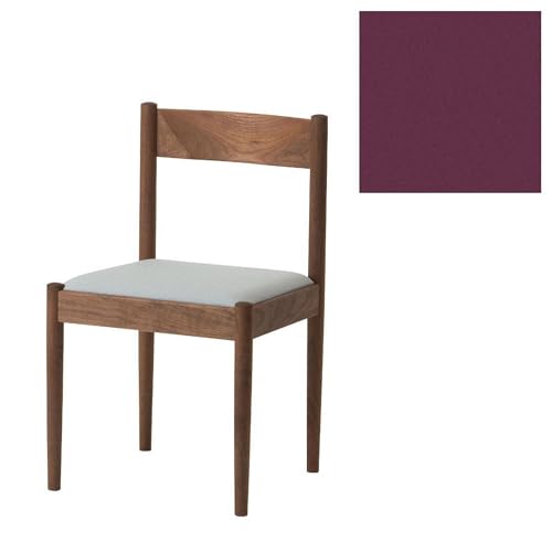 旭川家具 コサイン フォルクチェア ウォルナットKC ラベンダー_04485