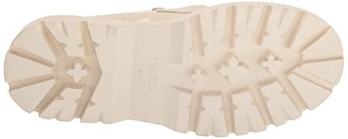 Guess Women's Keates Loafer, Chic Cream Patent 150, 10 #TOP3