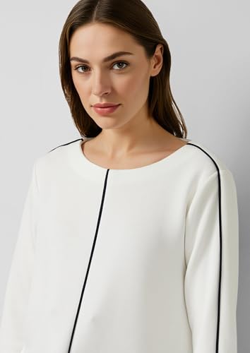 s.Oliver Scuba-Sweatshirt mit Kontraststreifen – Ansicht 3