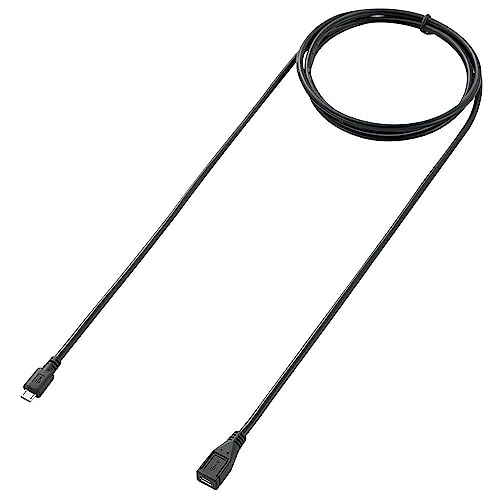 Renkforce Cavo Usb Usb 2.0 Spina Usb-Micro-B, Presa Usb-Micro-B 1.80 M Nero Contatti Connettore Dorati Rf-5046550