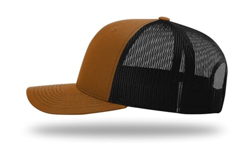 Image of Richardson 112 Trucker Hat - Premium Blank Baseball Cap, Adjustable Snapback Hat - Structured Six Panel Richardson Blank Hats