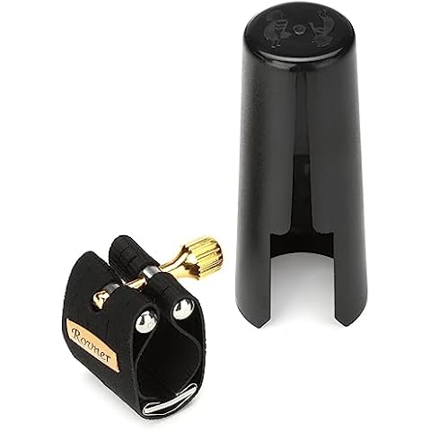 Rovner Products - VERSA Ligature for Saxophone, Plastic Cap Included - Alto Standard Saxophone Ligature & Cap (V-1M) Cover
