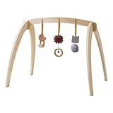 Sensorisches Spielstudio – Baby-Bodenmatte mit Rasselspielzeug, abnehmbares Lernzubehör, gemütliches, sicheres Design, problemlose Montage, Verwendung für Zuhause, Wohnzimmer, Alltag, Party