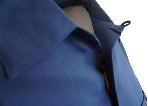 Foxfire Indygo Smith Poly/Rayon Herringbone Mens Shirt3