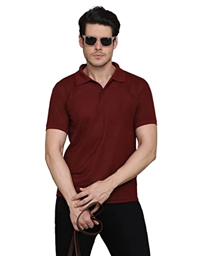 Image of INKKR Men's Regular Fit Polo Neck Half Sleeve Multicolor T-Shirts Combo