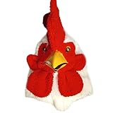 Storage Bag Halloween Full Head Face Cover Animal Cosplay Headgear Full Head Panda Rooster Foxes Face Cover Novelty Special Use Clothing