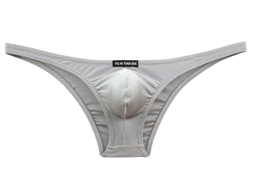 Ice Silk Briefs Low Waist Sexy Men's Soft Underwear Youth Personality Underwear YY198