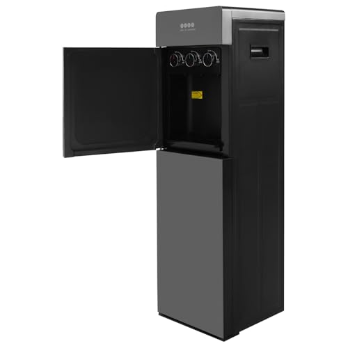 Image of 5 Gal Bottom Loading Water Dispenser, 110V Water Dispenser Hot and Cold Water Dispenser with 3 Temperature Settings for Homes and Restaurants 12.99 x 12.6 x 40.16 in