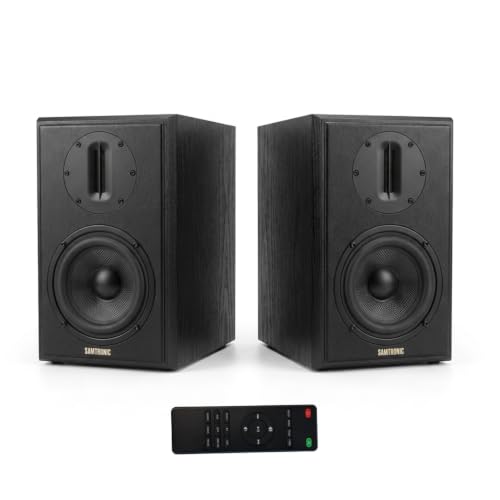 200W Ribbon Tweeter Bookshelf Pair