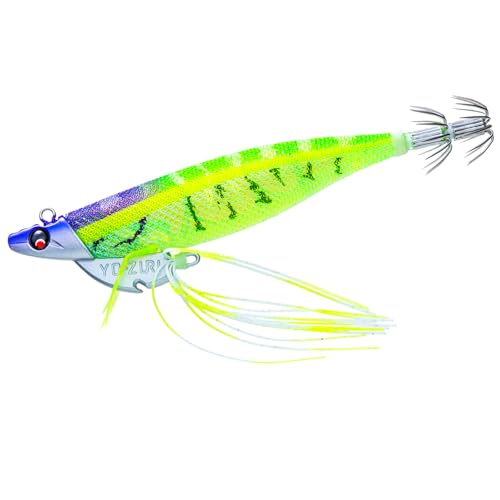 YO-Zuri EbiQ TR No. 3.5 Nigori Lime Tip Run