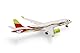 Herpa Modellflugzeug airBaltic Airbus A220-300 50th A220 - YL-ABX Miniatur im Maßstab 1:500, Sammlerstück, Flugzeug Modell ohne Standfuß, Metall