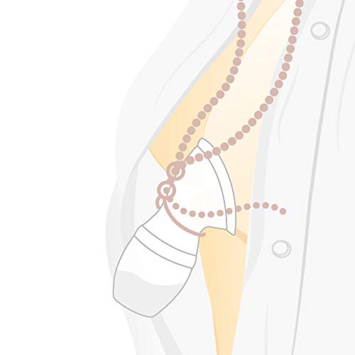 Image of haakaa Silicone Strap Suitable for Gen.1/2/3 Manual Breast Pump Prevent Breast Pump from Falling off During Use (Blush Color) -1pc