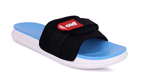 Image of AADI Men's Synthetic Leather Daily Use Casual Sliders /Flip Flop & Slippers