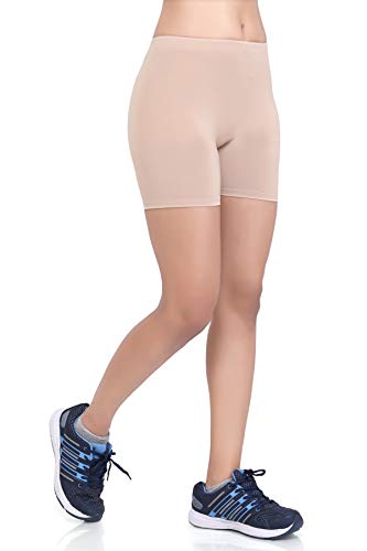 Image of Women's Solid Inner & Outer Wear Active Hot Shorts
