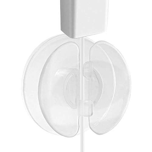 Moxeupon Recogecables de carga – gestión de cables autoadhesiva, organizador de cables de carga, enrollador de cables transparente, enrollador de cables, maletín para cambiar pañales, enrollador de