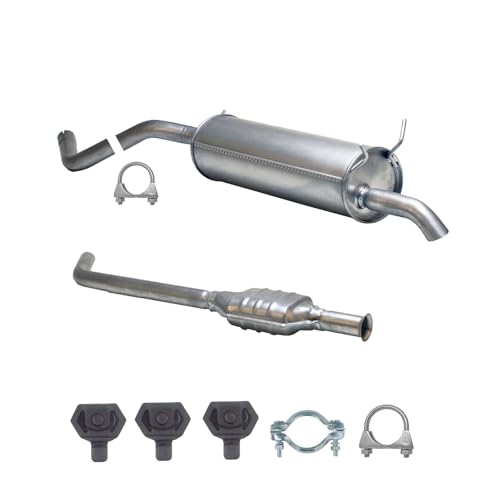 Ferroz Export Ersatz für Auspuffanlage Renault Megane Scenic I 1.6 1.8 2.0 Auspuff mit Montagesatz