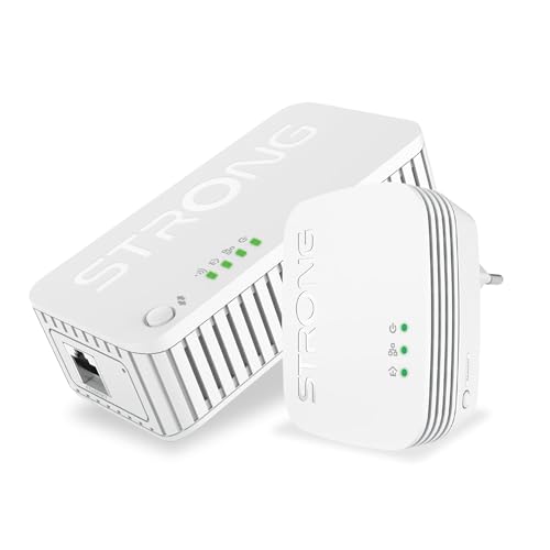 STRONG Kit Adattatori Powerline Av1000 Wireless Ac