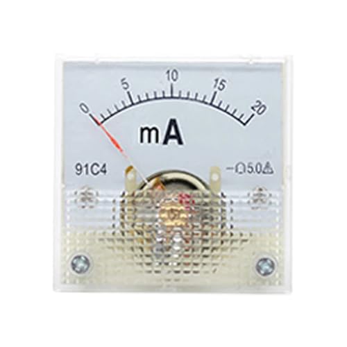 Milliampèremètre 100mA 91C4-MA à aiguille analogique pour tableau de mesure