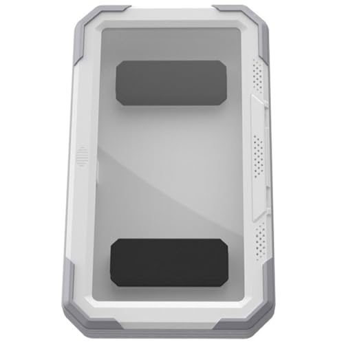 Soporte de ducha para teléfono táctil y anti-vaho GRIRIW, funda impermeable de pared