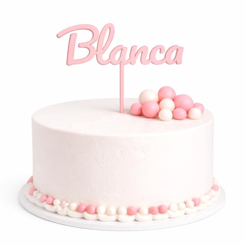Cake topper personalizable para cumples, bautizos, comuniones,