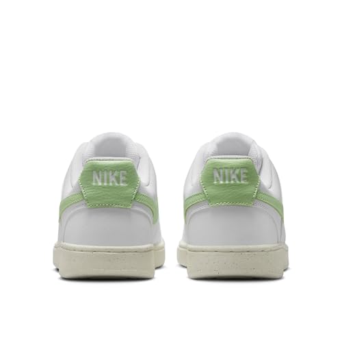 Image of Nike W Court Vision LO NN-White /Vapor GREEN-SAIL-FV9952-104-9UK