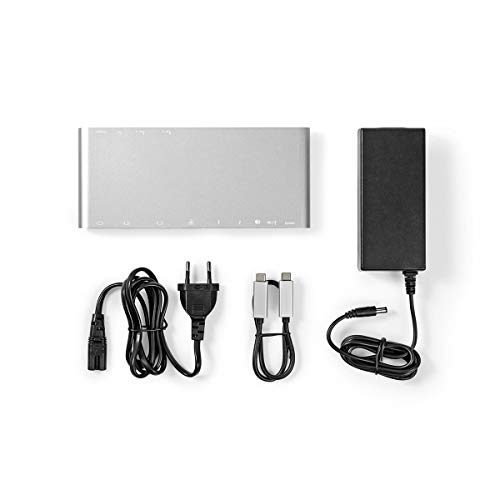 Nedis Usb Docking Station | Usb 3.2 Gen 1 | USB-C Male | Displayport Female / Hdmi Output / RJ45 Female / Vga Female / 2X 3.5 Mm Female / 2X USB-C / - 9