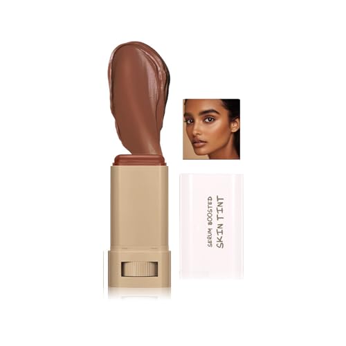 Fond de Teint Couvrant Imperfections - Correcteur Maquillage Rehausse le Teint - Maquillage Femme Fond de Barre de Contour pour Peaux Matures Couvre les...