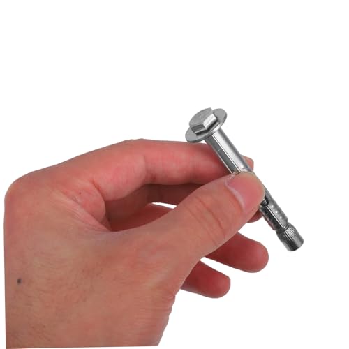 Pernos de anclaje expansión M6 x 60mm, 8 piezas acero inoxidable miniatura 4