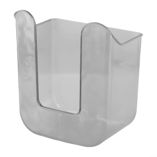 Elegante caja de toallitas húmedas montada en la pared con instalación práctica, perfecta para cualquier baño o cocina (gris)