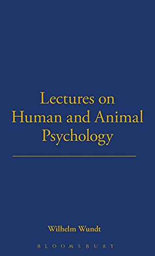 Lectures on Human and Animal Psychology (1892; ... 1855066807 Book Cover