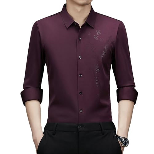 Chemise homme manches longues stretch casual infroissable et confortable