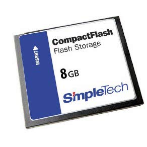 HGST SLCF1GBJ Flash Memory, STEC 1GB Type I Industrial Commercial-Temp, 0 ~ +70 C, CompactFlash Card