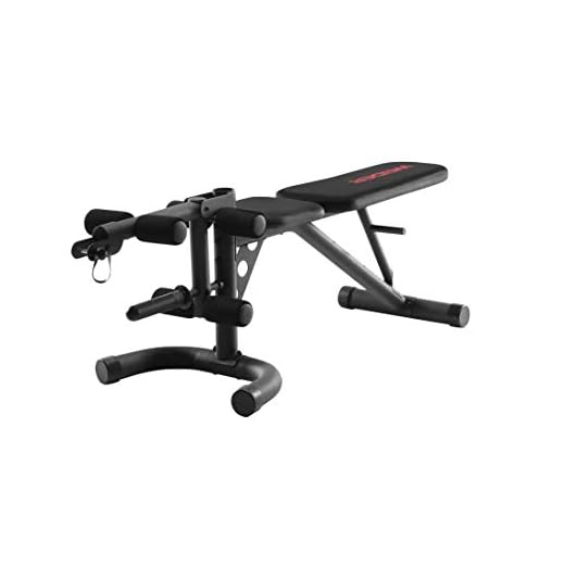 Weider XRS 20 Olympic Workout Bench with Removable Preacher Pad and Integrated Leg Developer