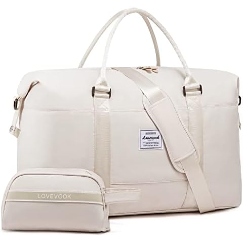 LOVEVOOK Reisetasche Damen Groß Sporttasche Handgepäck Tasche Weekender Bag Schwimmtasche Wasserdicht Travel Bag Duffle Bag Fitnesstasche Trainingstasche Frauen Kliniktasche für Reise Leichte Flugzeug Cover