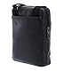 PIQUADRO Akron Herren Ledertasche, Einheitsgröße, Schwarz, Taglia unica, Akron