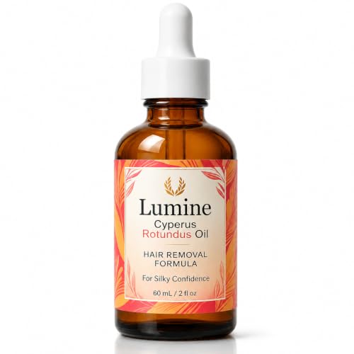 Optifusion Lumine Organics Cyperus Rotundus Oil Natural Hair Removal 60ml