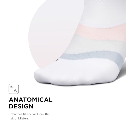 Image of Feetures Elite Light Cushion Mini Crew Sock - Sport Sock with Targeted Compression