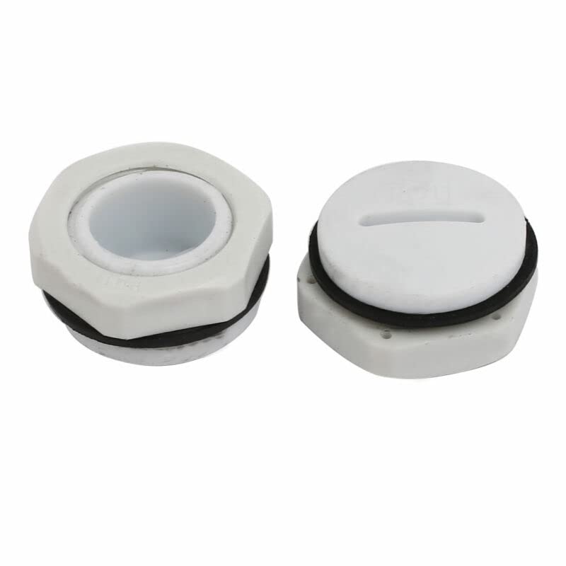 Tool parts PG11 Nylon Male Threaded Cable Gland Screw End Cap Cover Gray 20pcs