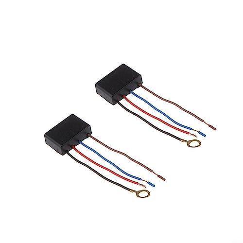 2 interruttori touch da 220 V, 3 vie, interruttore touch screen, interruttore a sensore, modulo di controllo, sensore per lampade a LED, armadio, guardaroba