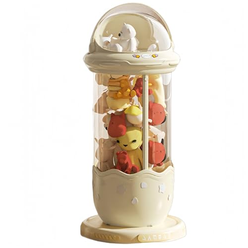 KazeSo ぬいぐるみ 収納 ジッパー式 透明円柱 ぬいぐるみケース ディスプレイボックス 展示ラック 抱き枕 おもちゃ 収納ボックス おもちゃバケツ ぬいぐるみおもちゃ 円形収納バケツ ぬいぐるみ収納バケツ 収納箱 蓋付き ディスプレイケース 防塵 防