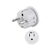 Produktbild Goobay 45351 Netzadapter - Schutzkontaktstecker (Typ F, CEE 7/4) > US/Japan-Buchse (Typ B, NEMA 5-15, 3-polig)