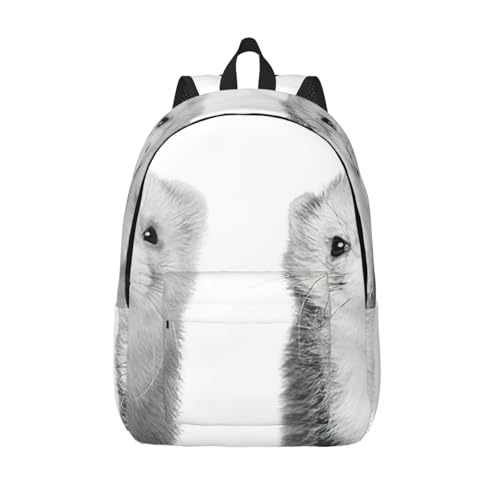 Sac à dos ordinateur EdWal grand voyage bagage cabine motif furets