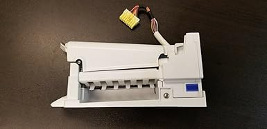 Image of Ice Maker Replacement for Samsung RF22K9381SG/AA RF22K9581SR/AA RF22KREDBSG/AA RF22KREDBSR/AA RF22M9581SG/AA RF22M9581SR/AA RF22N9781SG/AA RF22N9781SR/AA Refrigerator