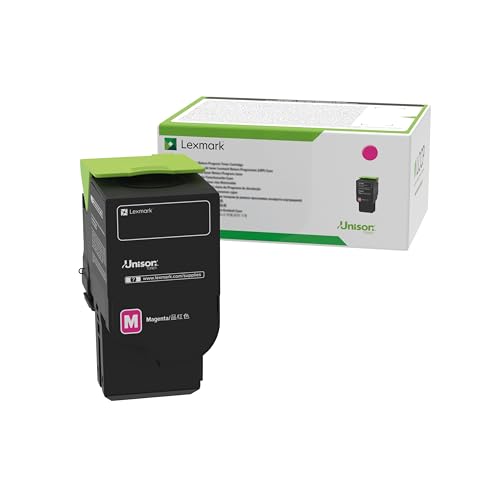 Lexmark 78C1XME ContractTonerkassette Magenta mit extrahoher Kapazität Tonereinheit Yellow