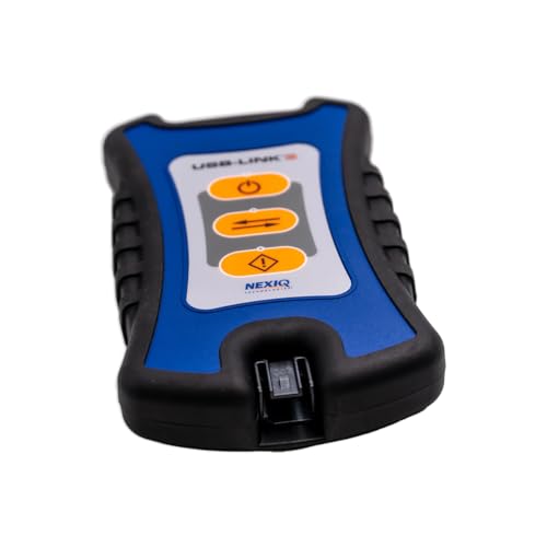 Image of NEXIQ Tech 121054 USB-Link 3 - Wired Vehicle Diagnostic Scanner, Vehicle Powered, Blue, Compatible with Windows 10, Windows 11, iOS, Android