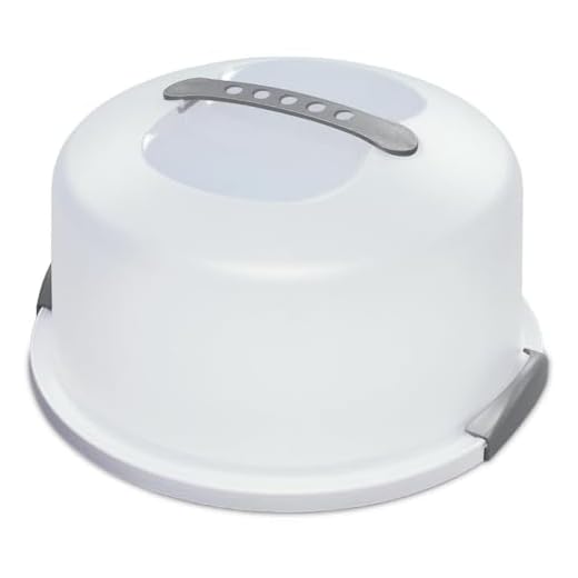 Extra Large Cake Storage Container, Cake Carrier With Handle 14 X 14 X 8 - Made in USA